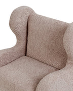 Kids Armchair FARUM Boucle Taupe