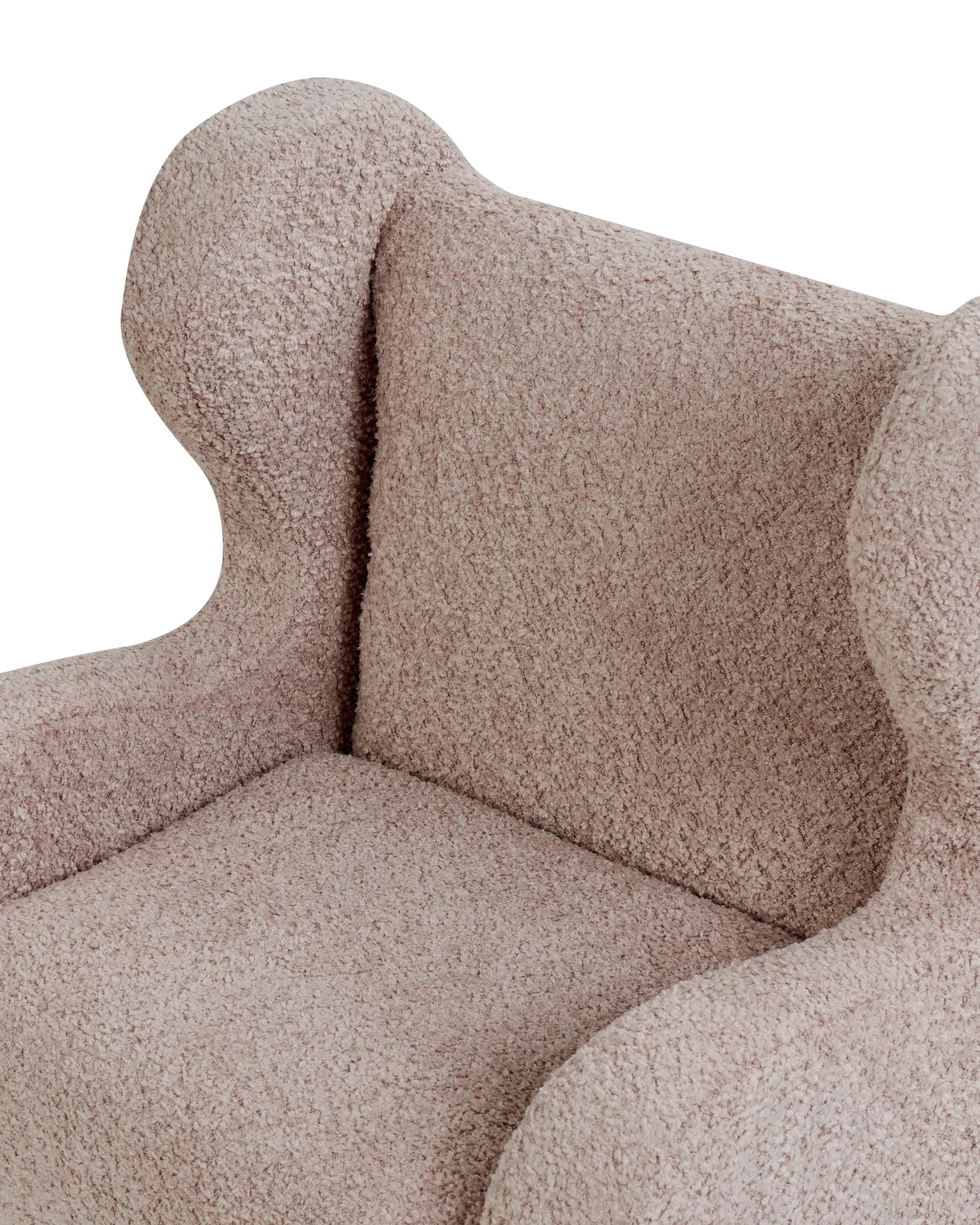 Kids Armchair FARUM Boucle Taupe
