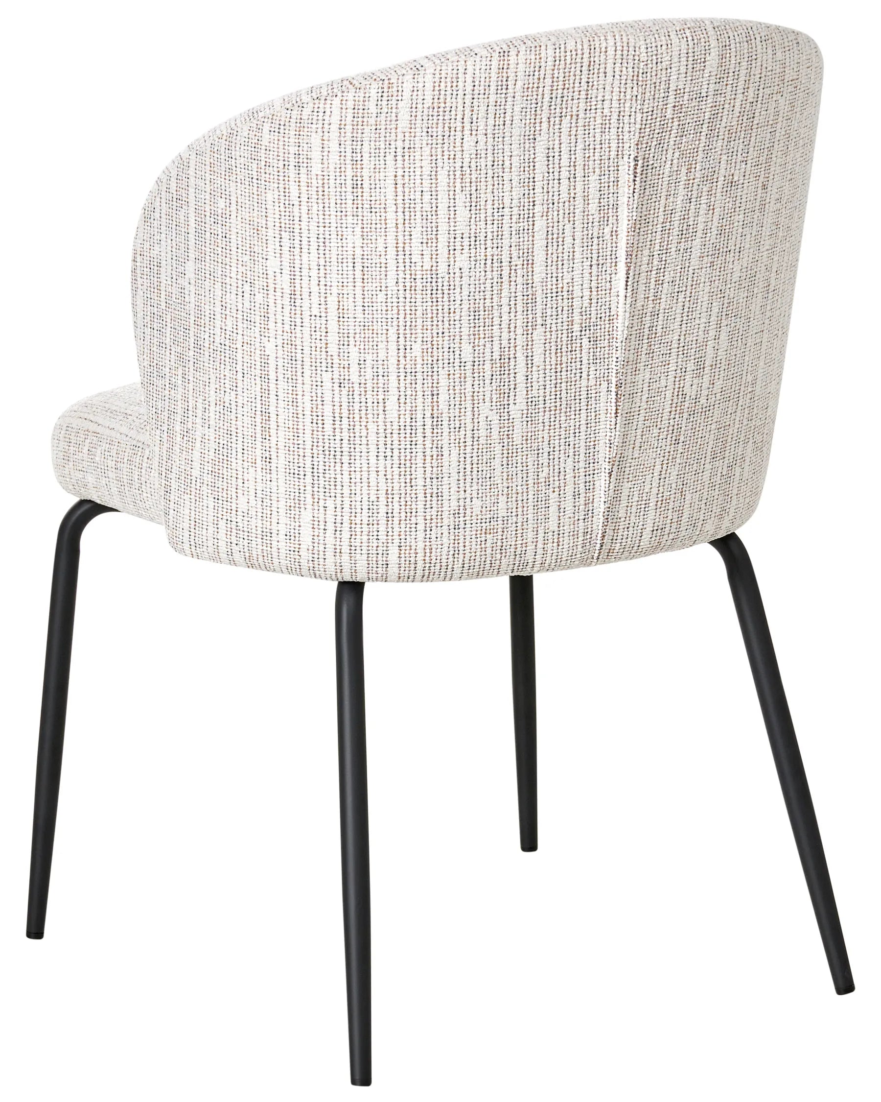 Set of 2 Dining Chairs ZANA Fabric Multicolour
