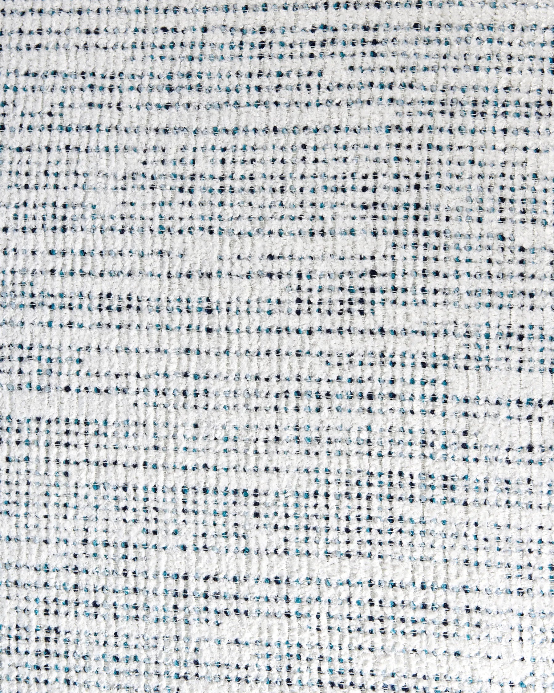 Set of 2 Dining Chairs ZANA Fabric White/ Blue