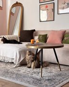 Coffee Table RAMONA Dark Ash Wood