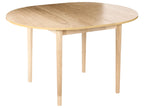 Extending Dining Table ECHO Light Oak 107/137 cm 107 cm