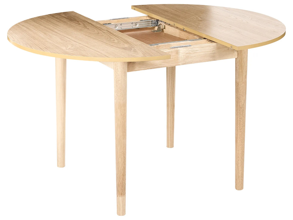 Extending Dining Table ECHO Light Oak 107/137 cm 107 cm