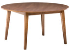Dining Table HUNTLEY Dark Oak 140 cm 140 cm