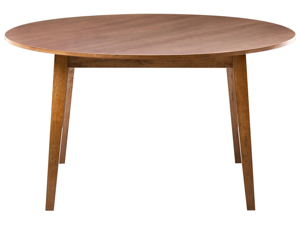 Dining Table HUNTLEY Dark Oak 140 cm 140 cm
