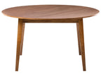 Dining Table HUNTLEY Dark Oak 140 cm 140 cm