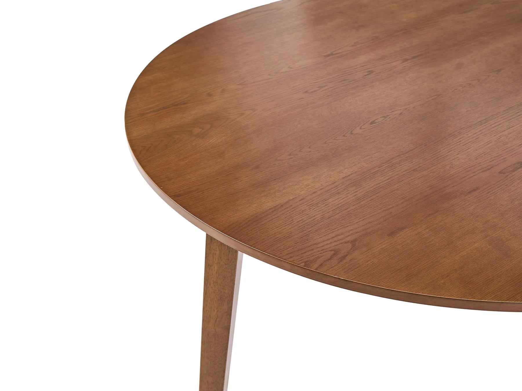 Dining Table HUNTLEY Dark Oak 140 cm 140 cm