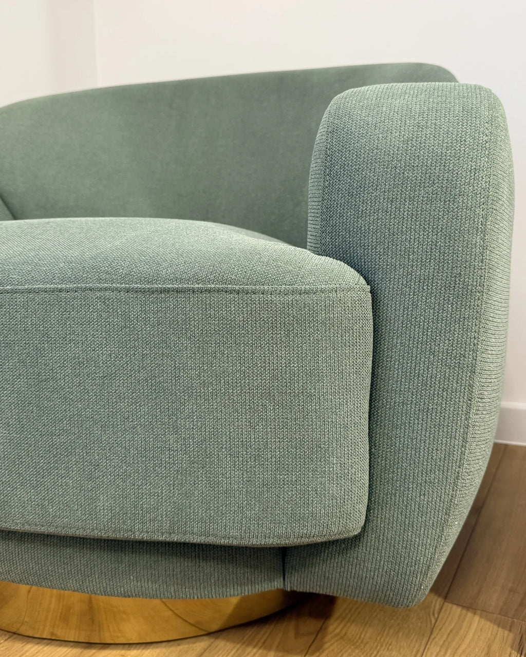 Armchair LEJRE Fabric Light Green
