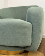 Armchair LEJRE Fabric Light Green