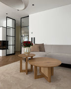 Side Table KARLO Light Brown