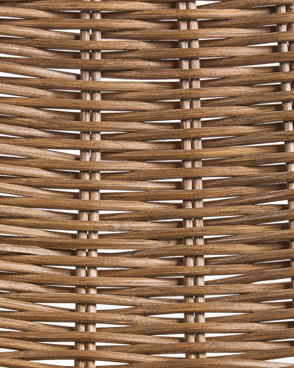 Set of 2 Bar Chairs CASSITA Rattan Brown