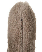 Armchair SKOVDE Faux Fur Taupe