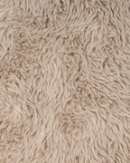 Armchair LEKNES Faux Fur Taupe