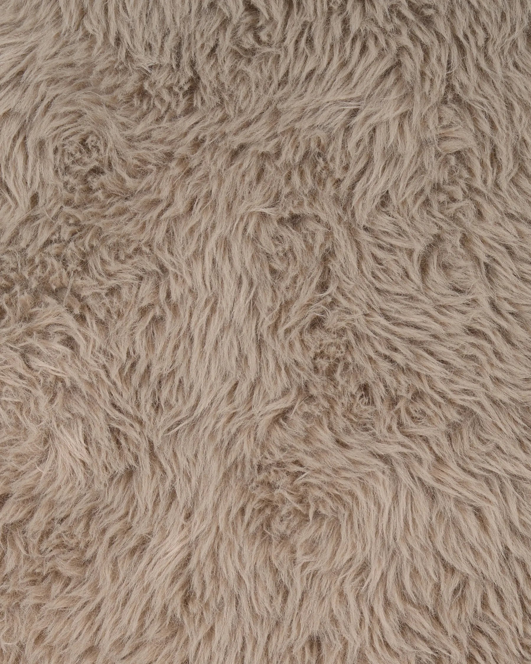 Armchair KISA Faux Fur Taupe
