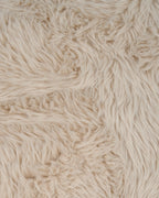 Armchair KISA Faux Fur Light Beige