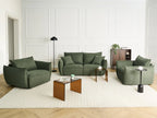 Armchair KUNES Fabric Green