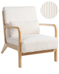 Armchair SORSELE Corduroy White