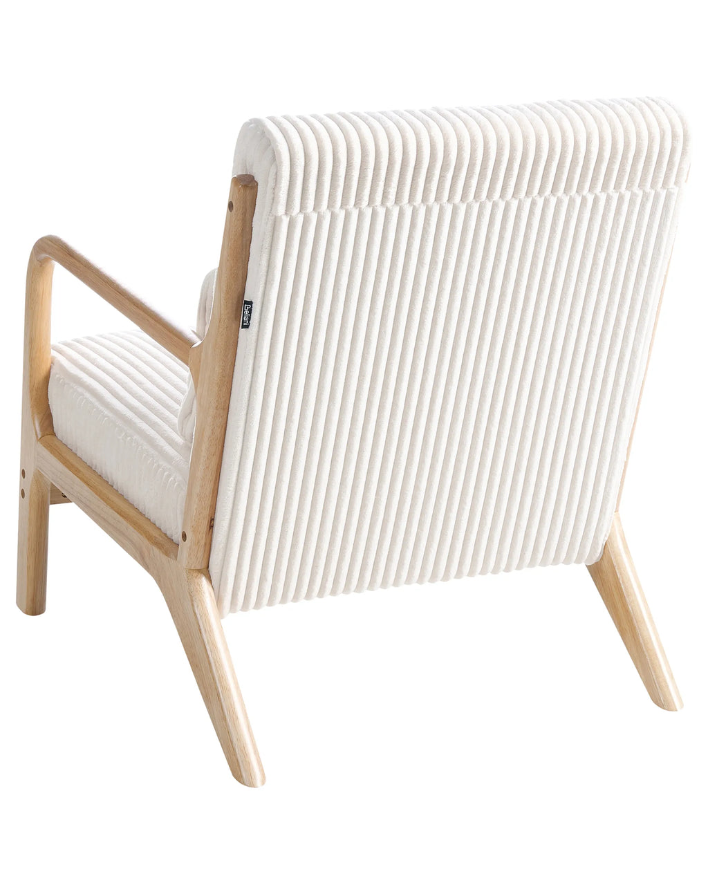 Armchair SORSELE Corduroy White