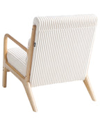 Armchair SORSELE Corduroy White