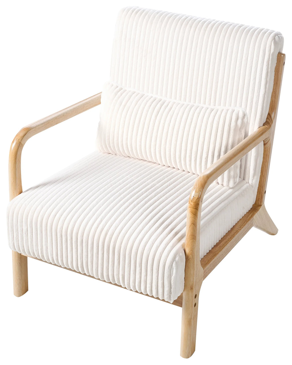 Armchair SORSELE Corduroy White
