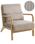 Armchair SORSELE Corduroy Beige