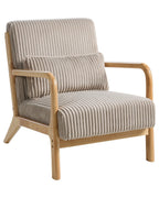 Armchair SORSELE Corduroy Beige