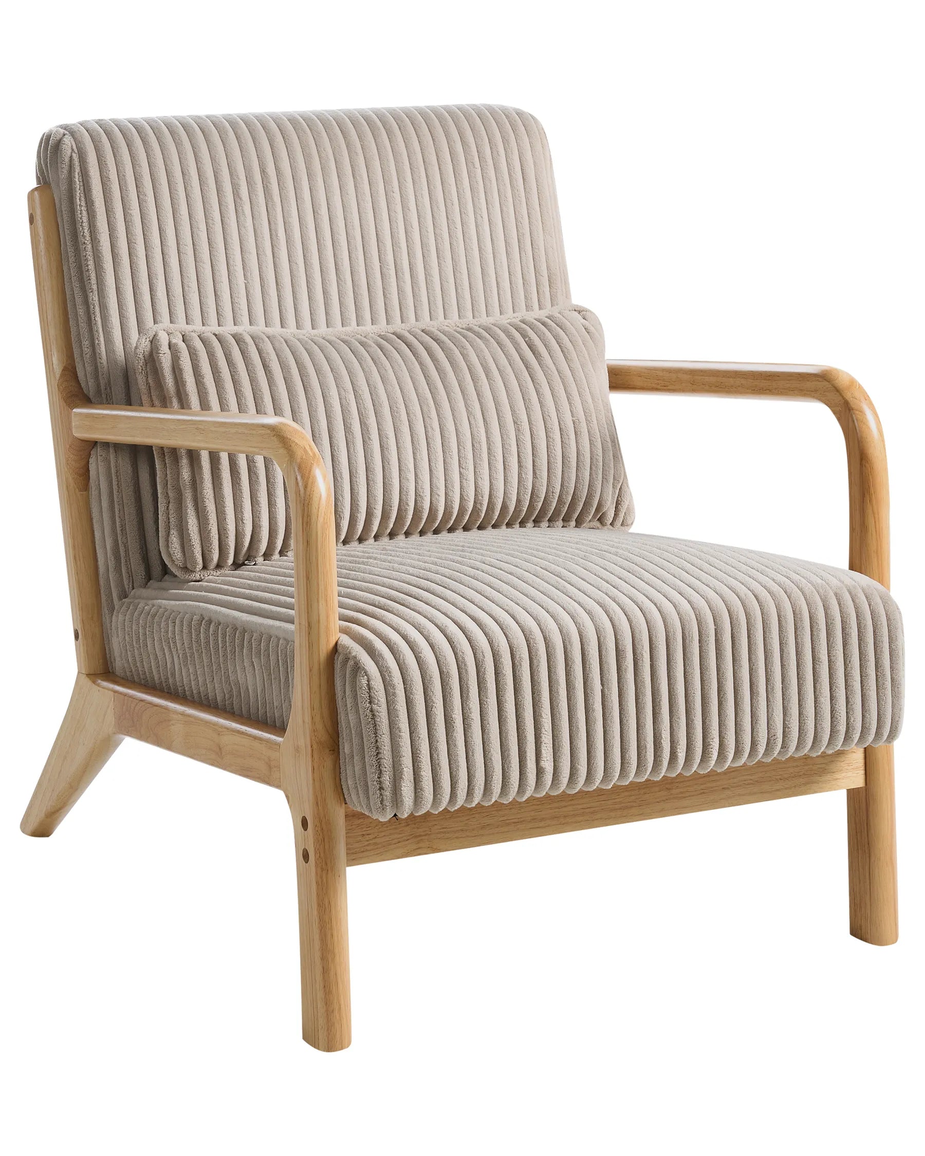 Armchair SORSELE Corduroy Beige