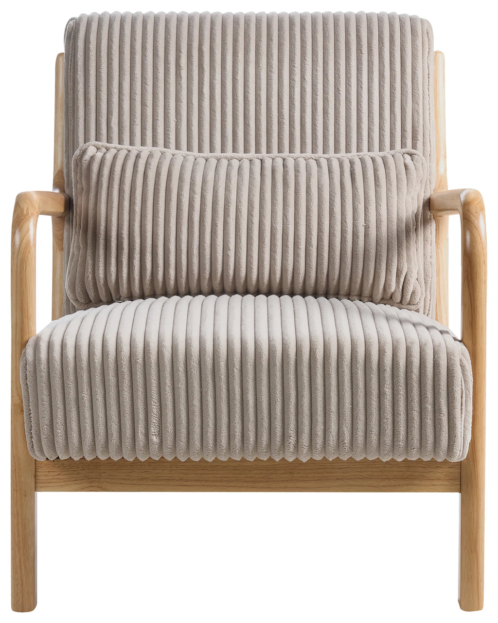 Armchair SORSELE Corduroy Beige