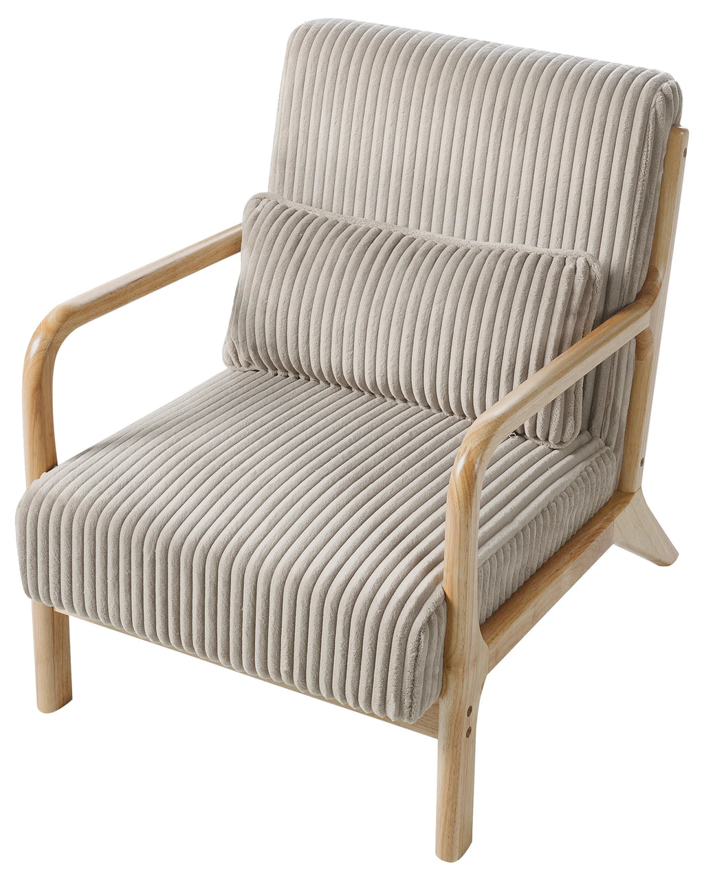 Armchair SORSELE Corduroy Beige
