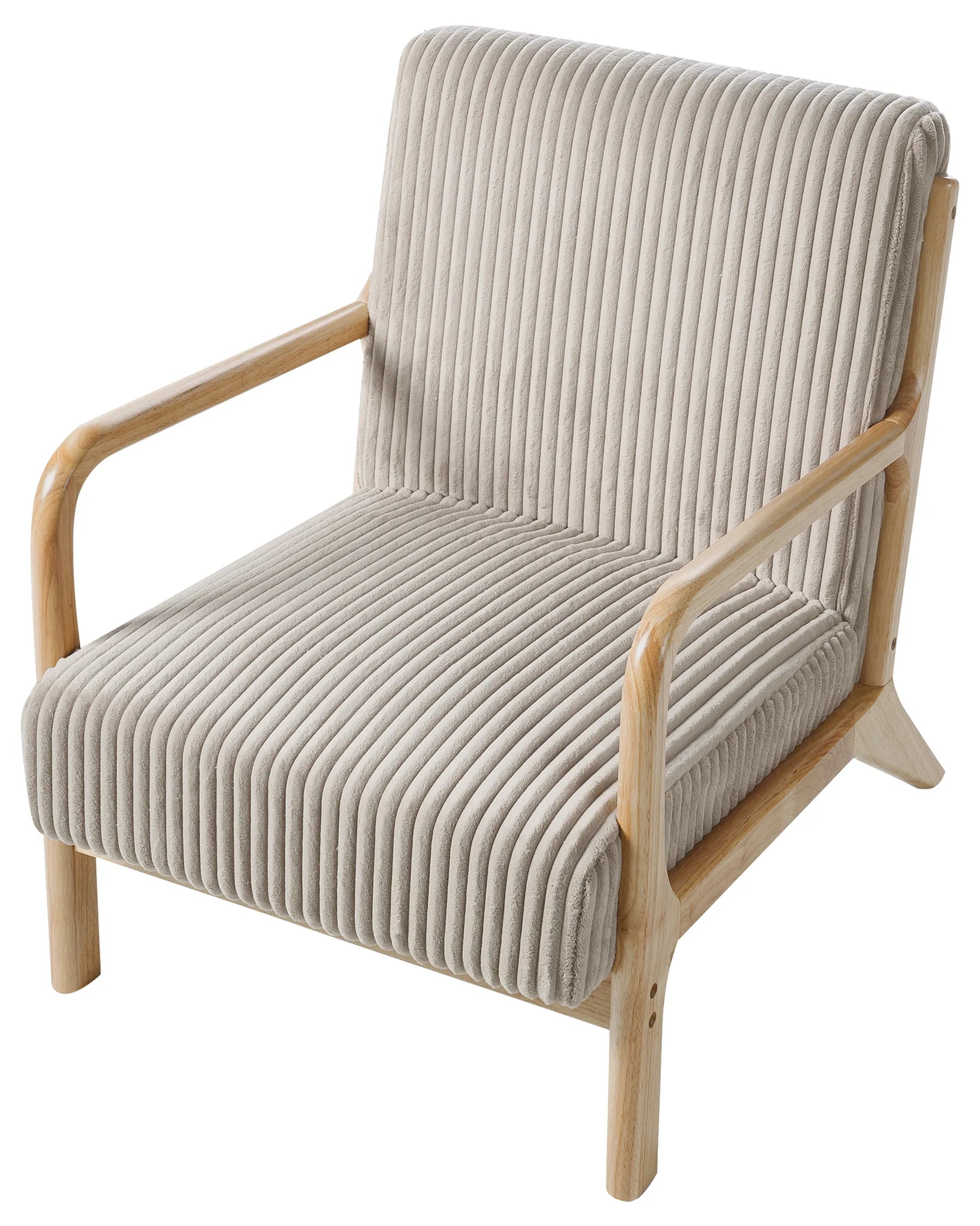 Armchair SORSELE Corduroy Beige