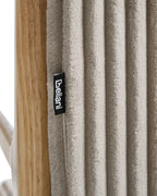 Armchair SORSELE Corduroy Beige