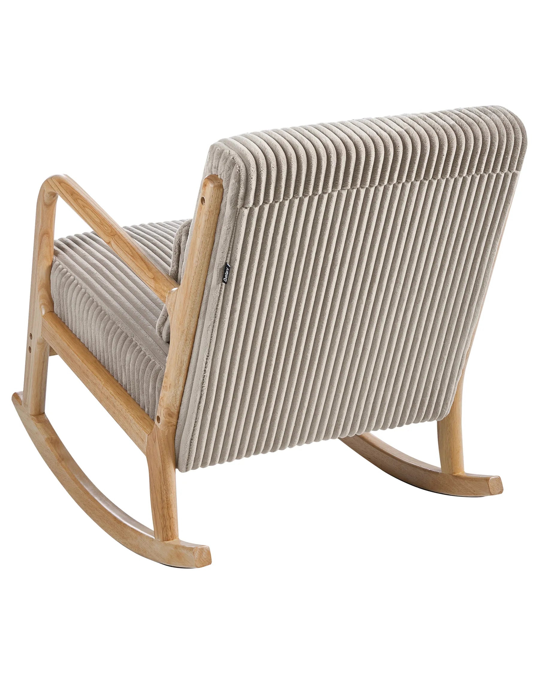 Rocking Chair SORSELE Corduroy Beige