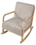 Rocking Chair SORSELE Corduroy Beige