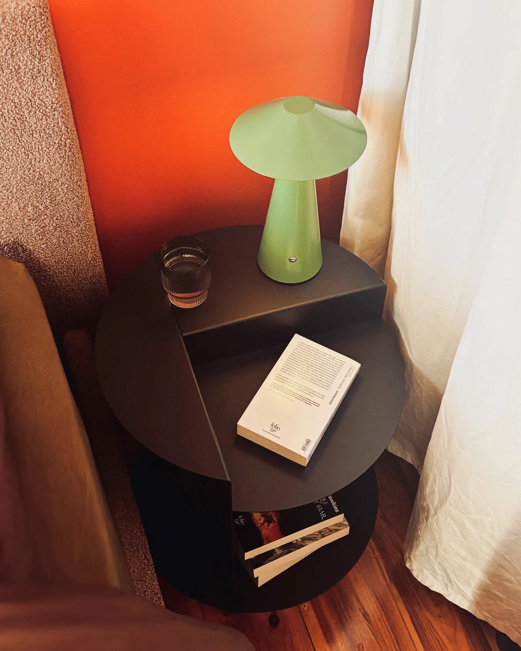 Side Table TAGGART Metal Black