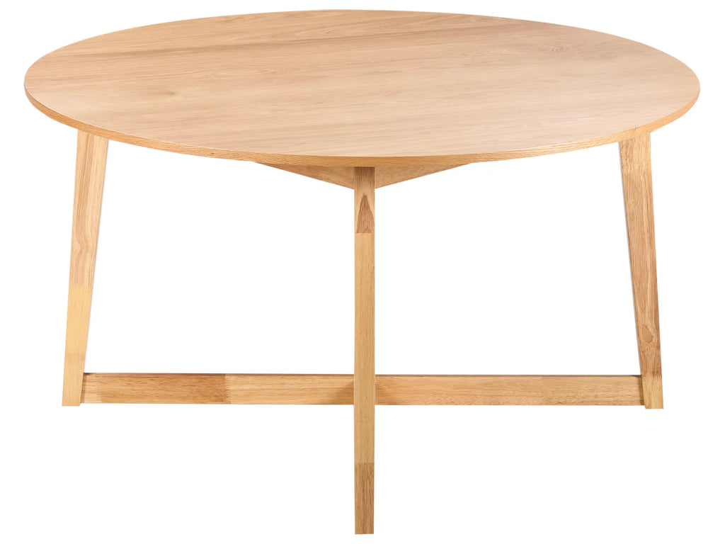 Dining Table WAIPORI Light Oak 140 cm 140 cm