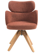 Dining Chair Swivel MARCY Boucle Orange