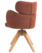 Dining Chair Swivel MARCY Boucle Orange