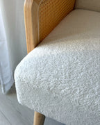 Armchair HOJBY Boucle Off-White