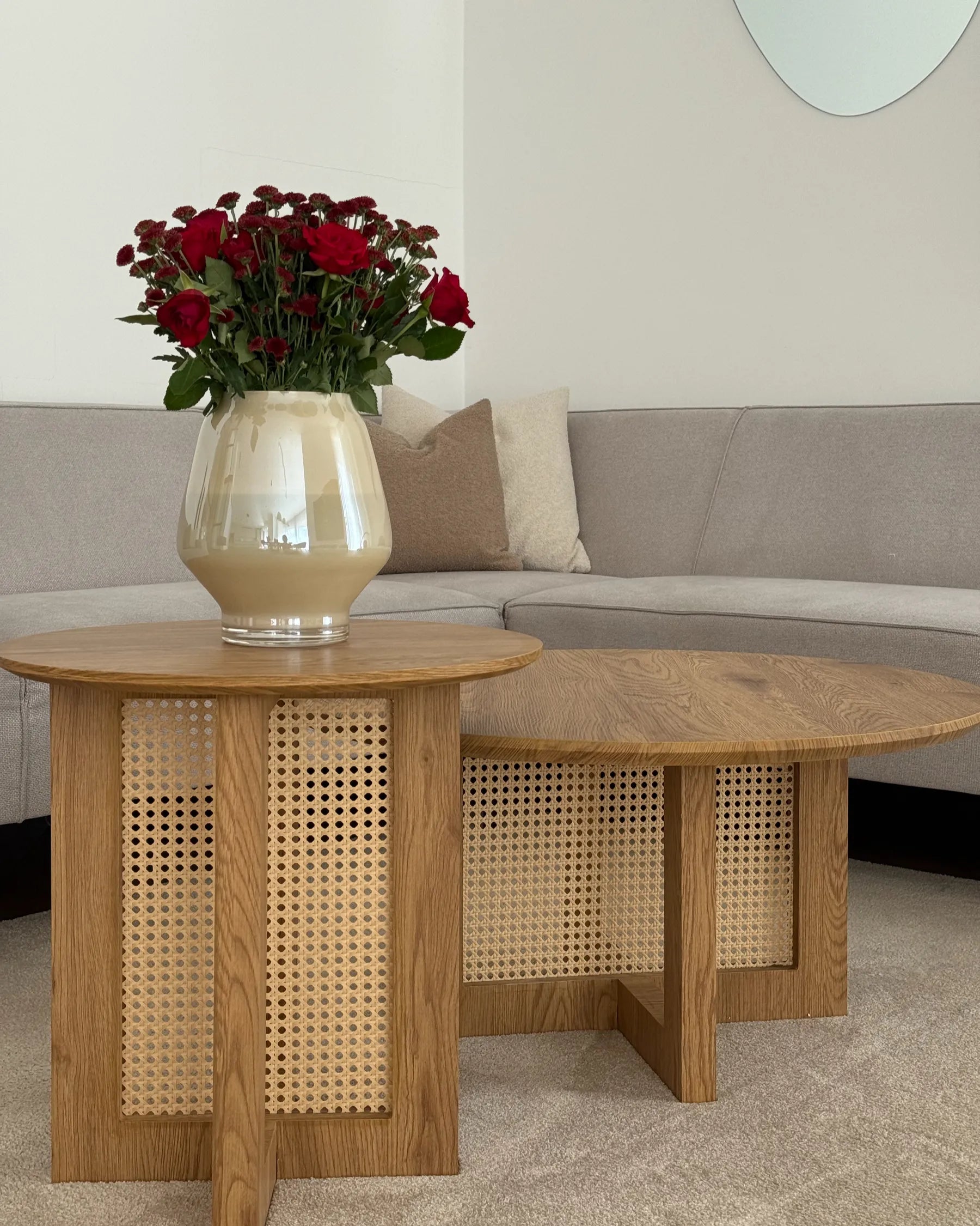 Coffee Table KARLO Light Brown