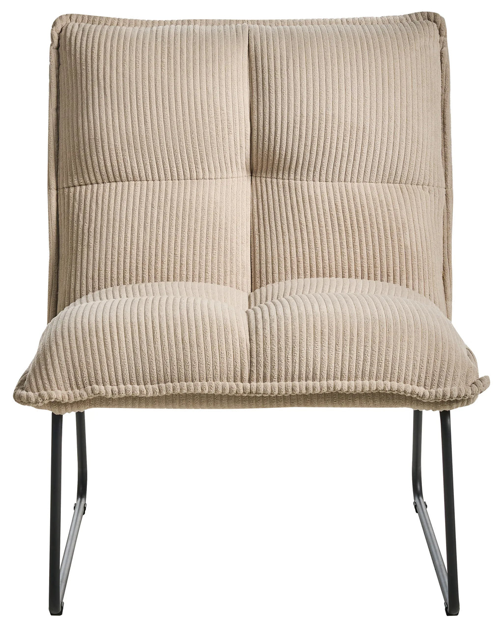 Set of 2 Armchairs BJASTA Corduroy Beige