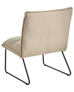 Set of 2 Armchairs BJASTA Corduroy Beige