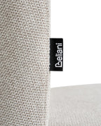 Set of 2 Dining Chairs ARTESIA Fabric Light Beige