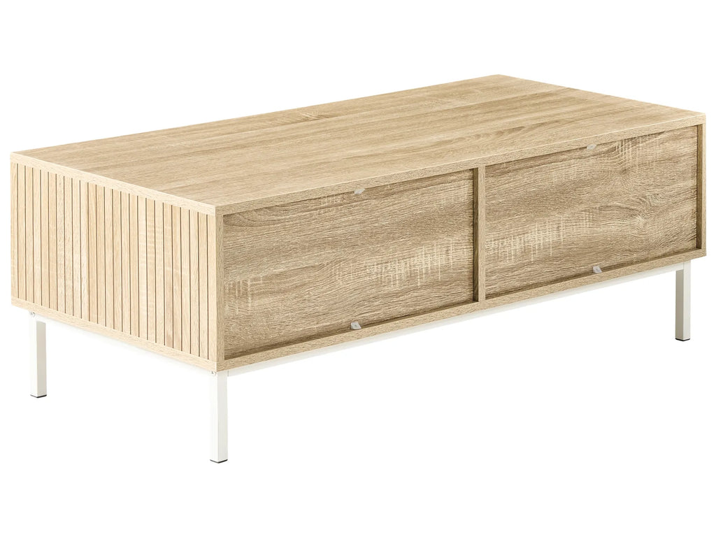 Coffee Table ROYALLA Light Brown