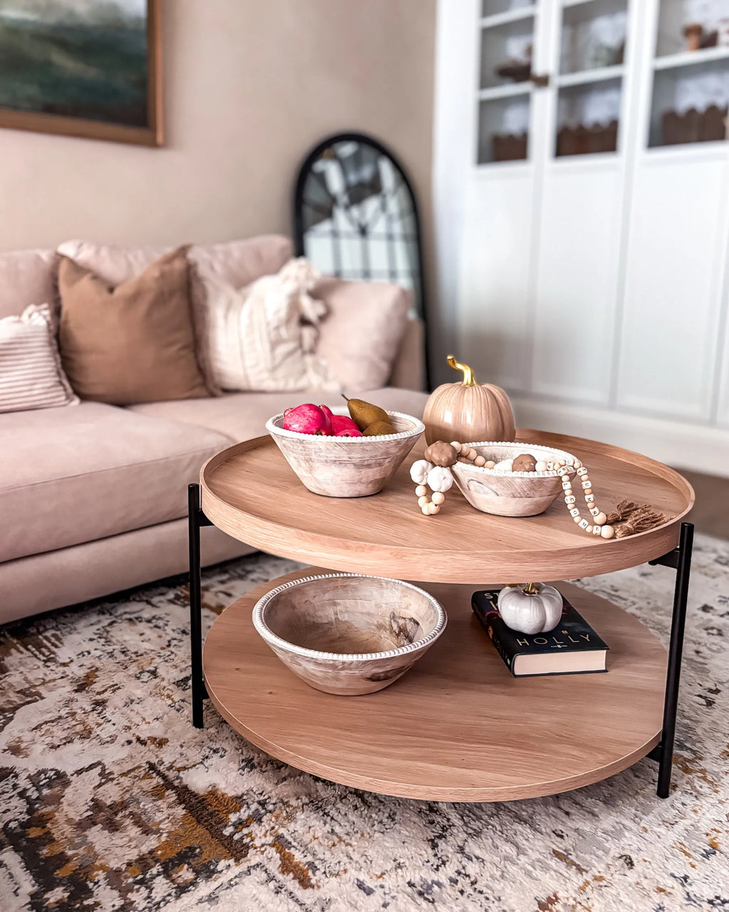 Coffee Table LANDER Light Brown