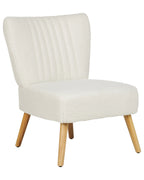 Armchair VAASA Boucle White