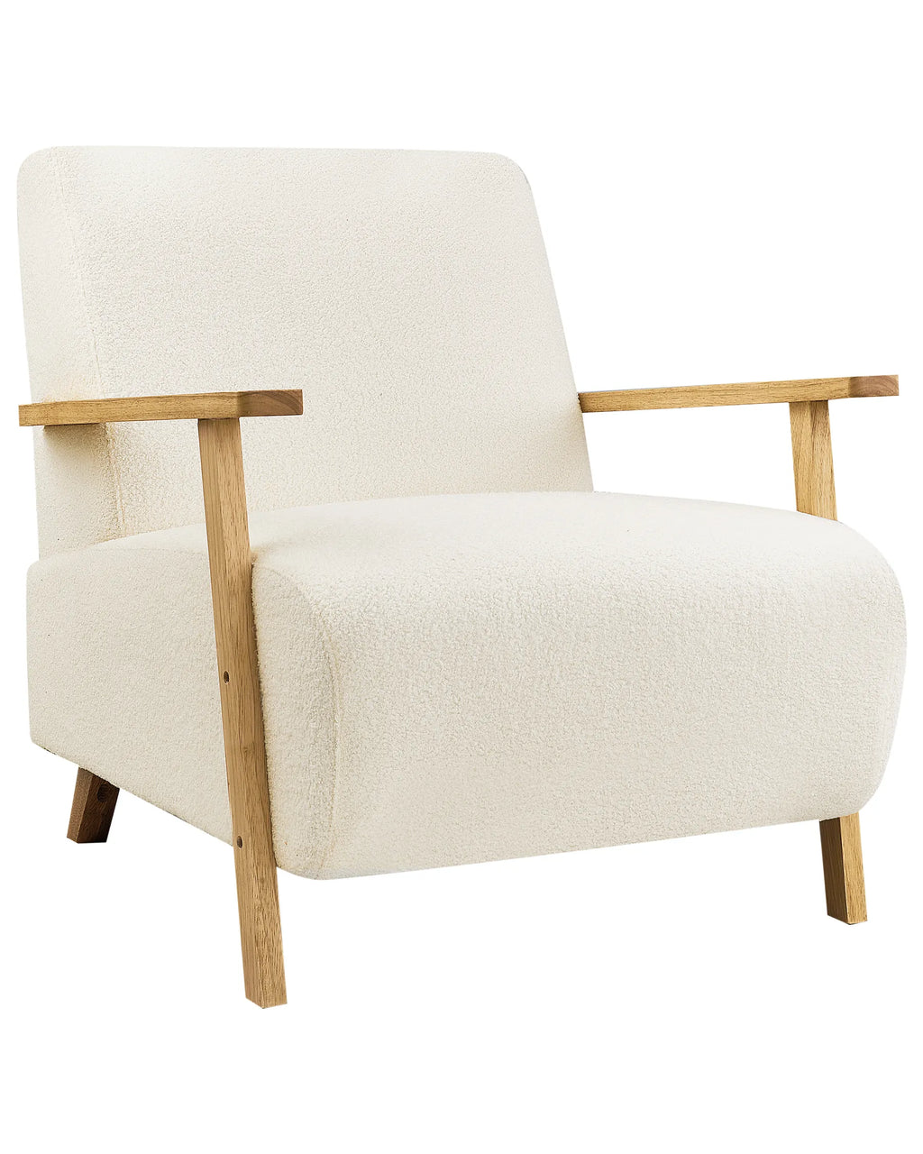 Armchair LESJA Boucle Light Beige