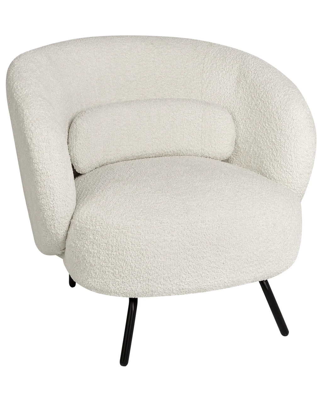 Armchair MAKELA Boucle Off-White