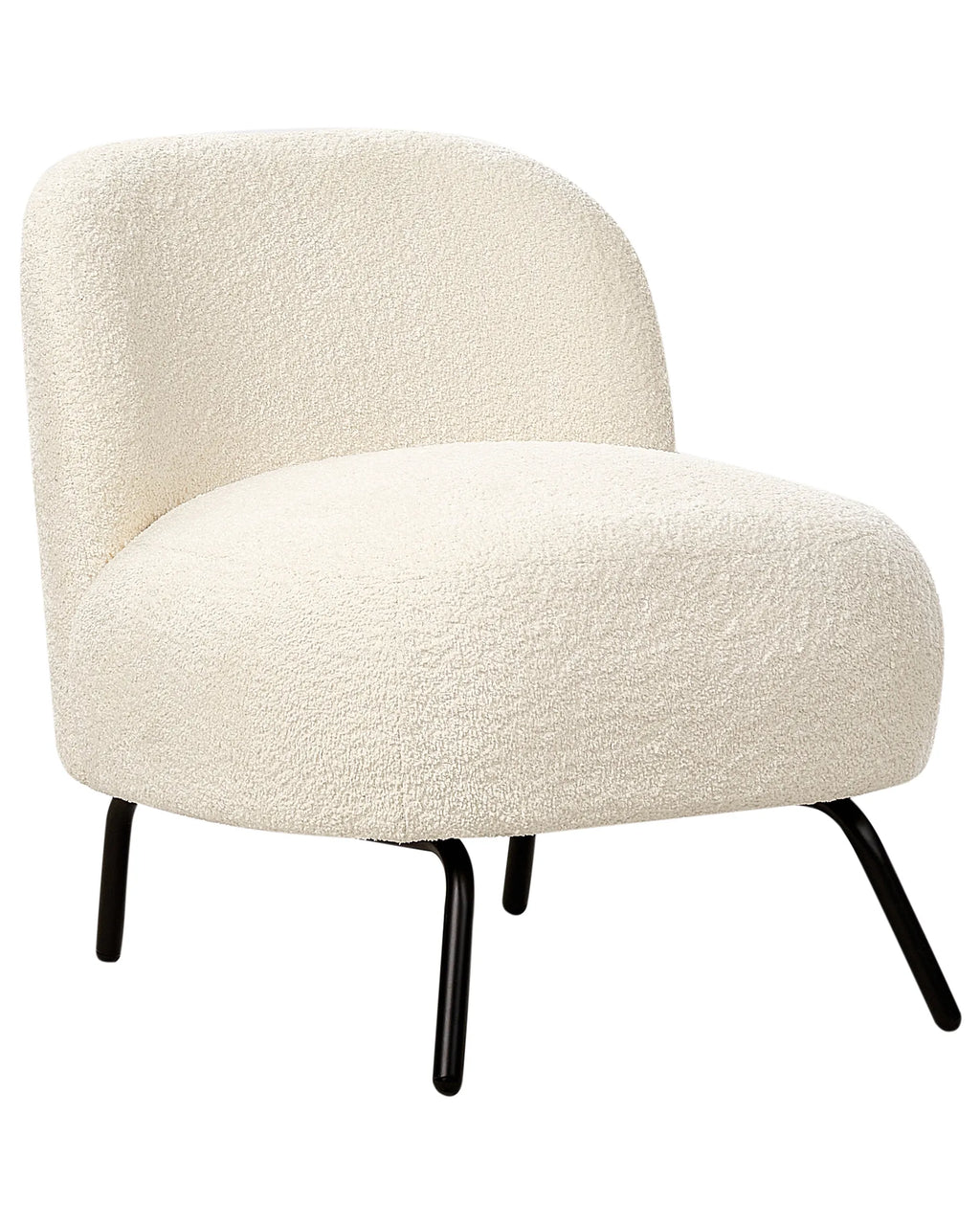 Armchair KUMLA Boucle Off-White