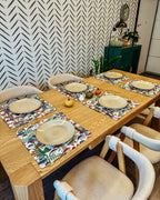 Extending Dining Table MISSION Light Ash Wood 160/200 cm 90 cm