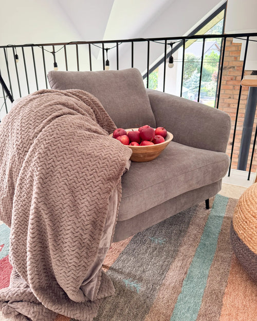 Armchair KJAER Chenille Taupe